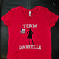 "Team Danielle" V Neck