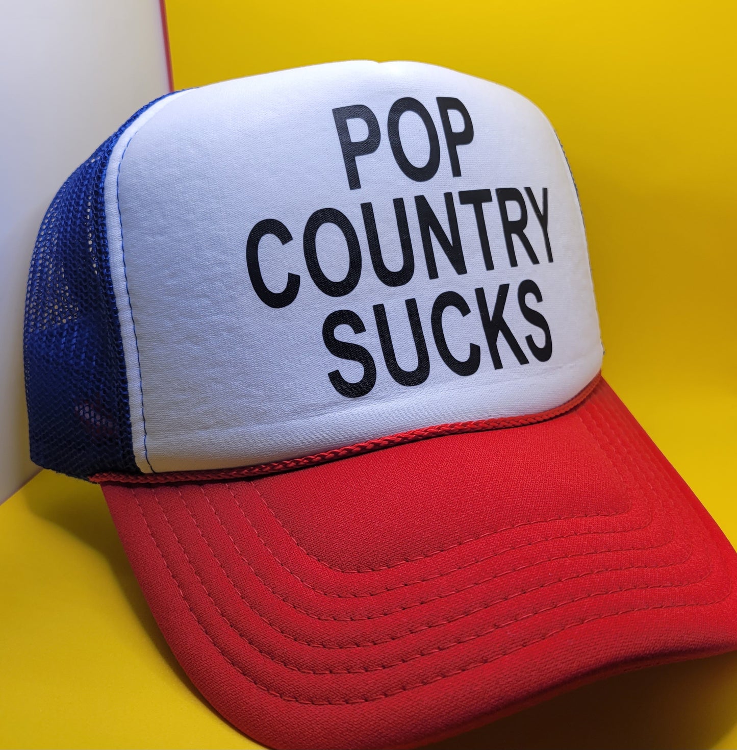 Pop Country Sucks Trucker