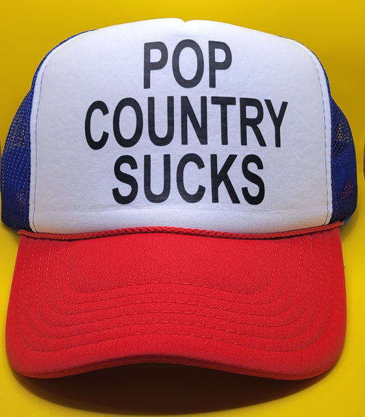 Pop Country Sucks Trucker